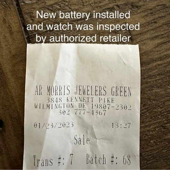 MICHELE Ladies Deco Mother of Pearl Dial Chronograph Stainless Steel - Picture 12 of 14